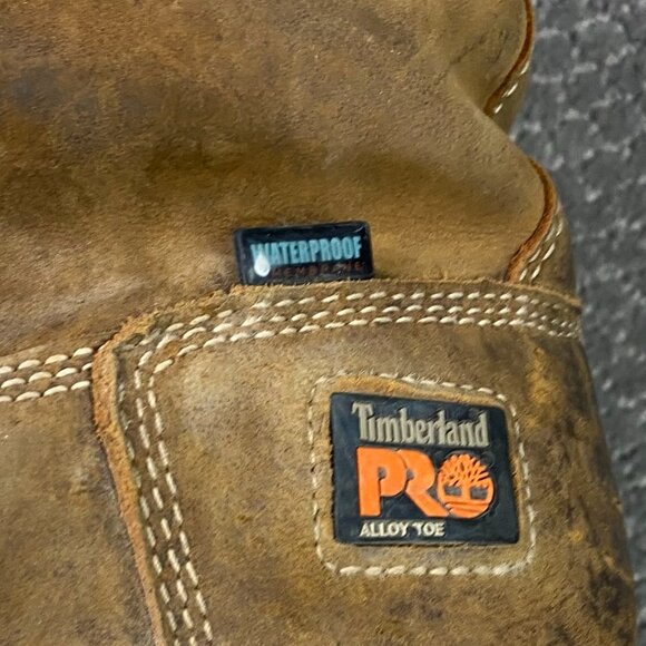 Timberland PRO Men's Alloy Toe Gridworks Waterproof 8" Work Boots Size 11W - Picture 16 of 16